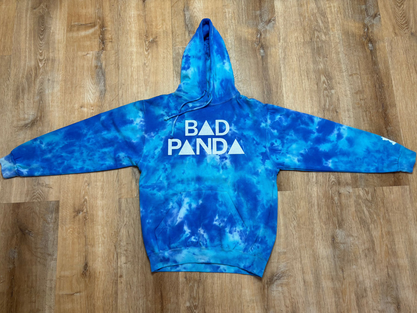 Bad Panda Triangle Hoody (Tie Dye)